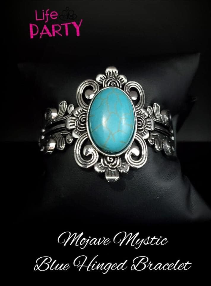 Mojave Mystic - Blue - Paparazzi Accessories - Pretty Girl Jewels