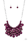 Sorry To Burst Your Bubble - Purple - Paparazzi Accessories - Pretty Girl Jewels