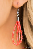 The Great Outback - Orange - Paparazzi Accessories - Pretty Girl Jewels
