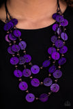 Tiki Tango - Purple - Paparazzi Accessories - Pretty Girl Jewels
