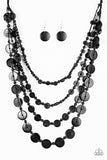 Fiji Flair - Black - Paparazzi Accessories - Pretty Girl Jewels