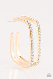 Send In The HOOPS - Gold - Paparazzi Accessories - Pretty Girl Jewels