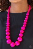Effortlessly Everglades - Pink - Paparazzi Accessories - Pretty Girl Jewels