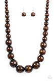 Effortlessly Everglades - Brown - Paparazzi Accessories - Pretty Girl Jewels