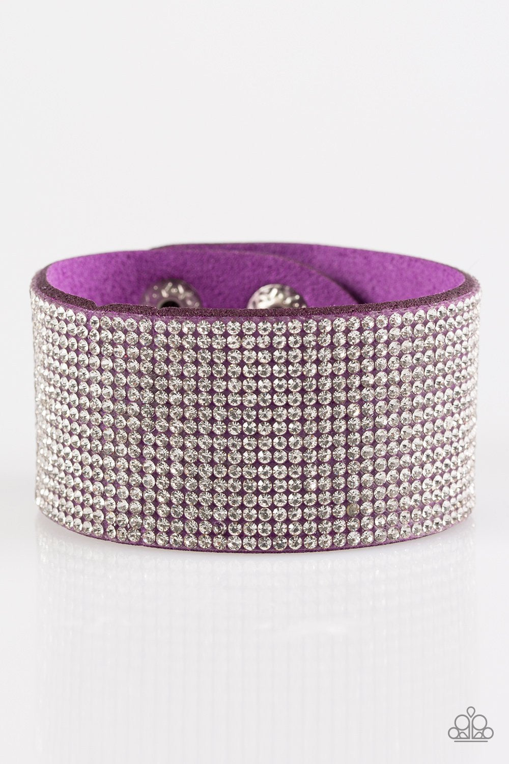 Roll With The Punches - Purple - Paparazzi Accessories - Pretty Girl Jewels
