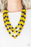 Key West Walkabout - Yellow - Paparazzi Accessories - Pretty Girl Jewels