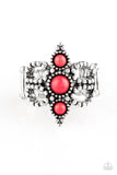 Outback Oasis - Red - Paparazzi Accessories - Pretty Girl Jewels