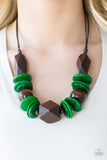 Pacific Paradise - Green - Paparazzi Accessories - Pretty Girl Jewels