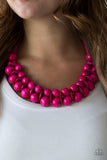Caribbean Cover Girl - Pink - Paparazzi Accessories - Pretty Girl Jewels
