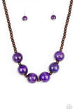 Oh My Miami - Purple - Paparazzi Accessories - Pretty Girl Jewels