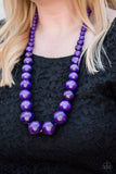 Effortlessly Everglades - Purple - Paparazzi Accessories - Pretty Girl Jewels