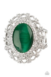 Paparazzi Accessories - BAROQUE The Spell - Green Ring