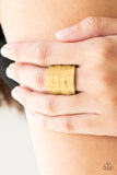Paparazzi Accessories - Paleo Patterns - Gold Ring