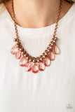 Fashionista Flair - Copper - Paparazzi Accessories - Pretty Girl Jewels