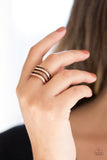 Paparazzi Accessories - Pageant Wave - Copper Ring