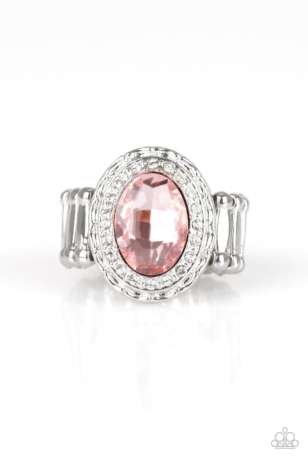 Paparazzi Accessories - Fiercely Flawless - Pink Ring