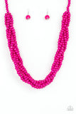 Tahiti Tropic - Pink - Paparazzi Accessories