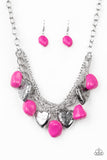 Change Of Heart - Pink - Paparazzi Accessories - Pretty Girl Jewels