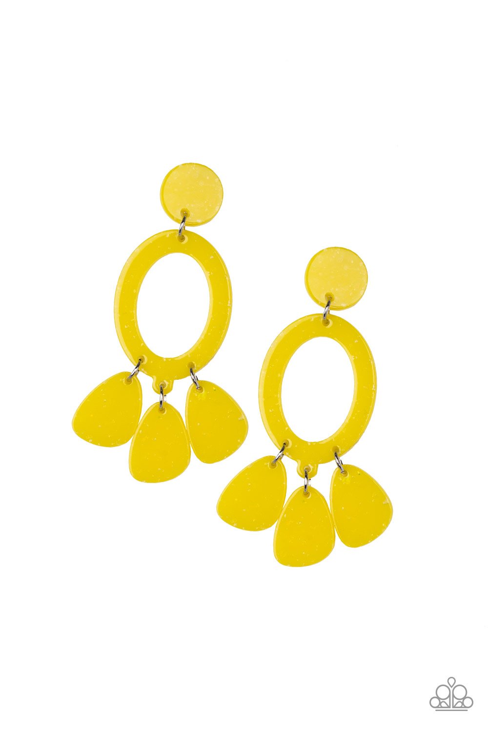 Sparkling Shores - Yellow - Paparazzi Accessories - Pretty Girl Jewels