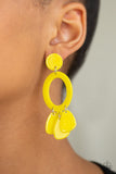 Sparkling Shores - Yellow - Paparazzi Accessories - Pretty Girl Jewels