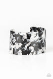 Vogue Revamp - White bracelet - Paparazzi Accessories