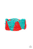 Kickin It Outback - Red - Paparazzi Accessories - Pretty Girl Jewels