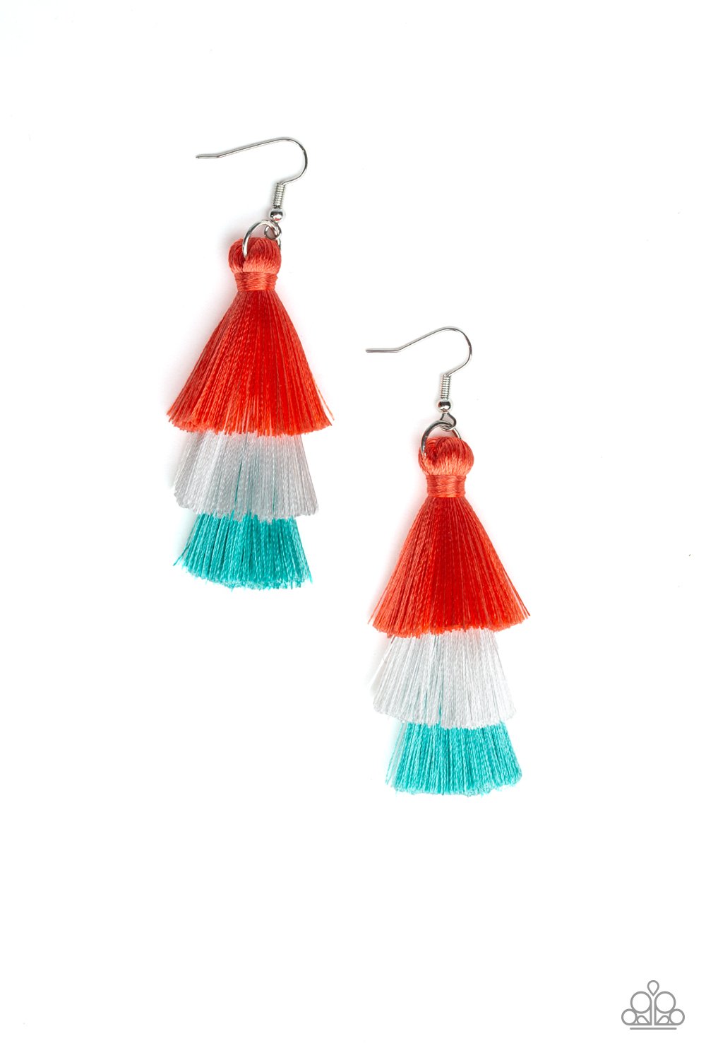 Hold On To Your Tassel - Orange - Paparazzi Accessories - Pretty Girl Jewels