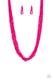 Congo Colada - Pink - Paparazzi Accessories - Pretty Girl Jewels