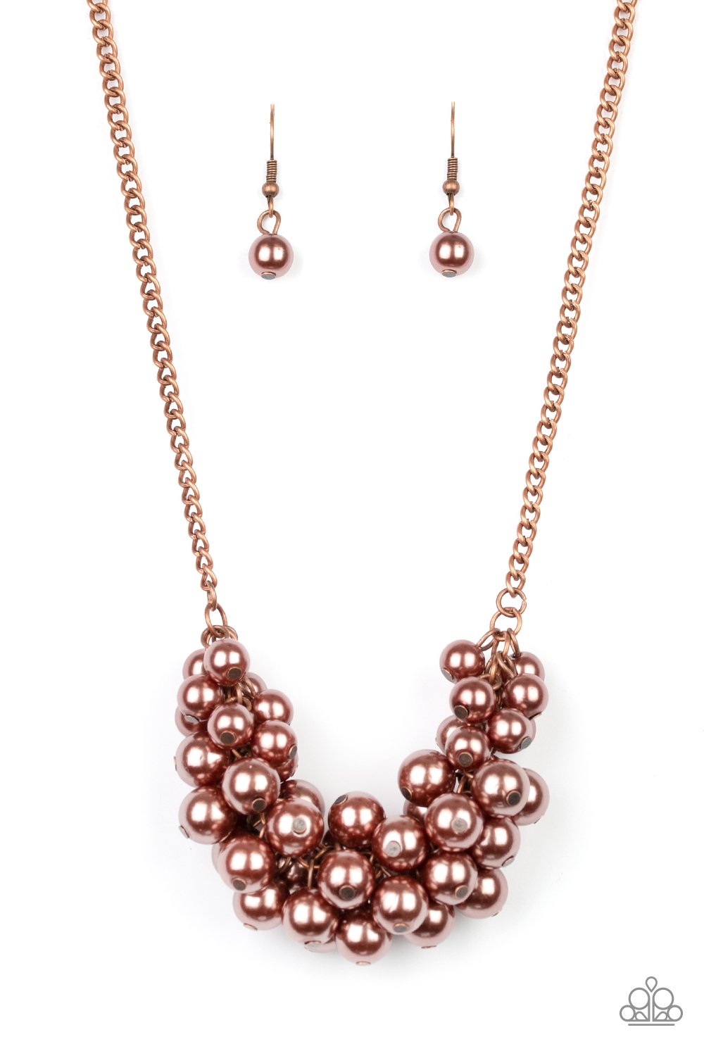 Grandiose Glimmer - Copper - Copper - Paparazzi Accessories - Pretty Girl Jewels