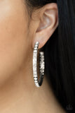 Global Gleam - White Earring - Paparazzi Accessories