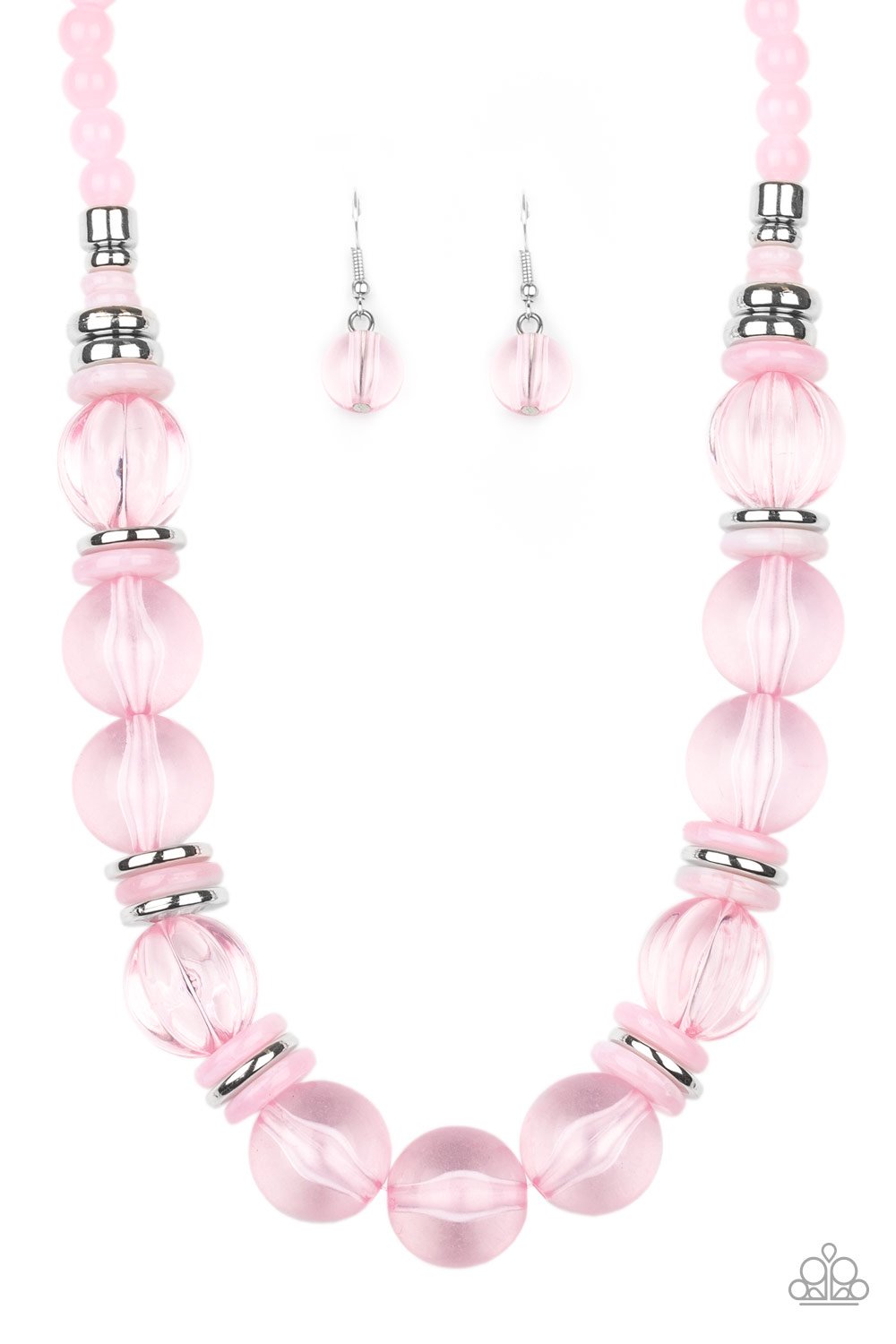 Bubbly Beauty - Pink - Paparazzi Accessories - Pretty Girl Jewels