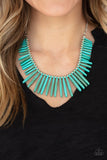Paparazzi Accessories - Out of My Element - Blue Necklace