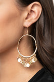 Paparazzi Accessories - Speed of SPOTLIGHT - Gold Earring