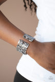 Haute Hustle - Silver Bracelet - Paparazzi Accessories