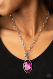Paparazzi Accessories - Unlimited Sparkle - Pink Necklace