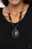 Paparazzi Accessories - Home Sweet HOMESTEAD - Black Necklace