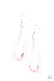 Paparazzi Accessories - Crystal Crowns - Pink Earring