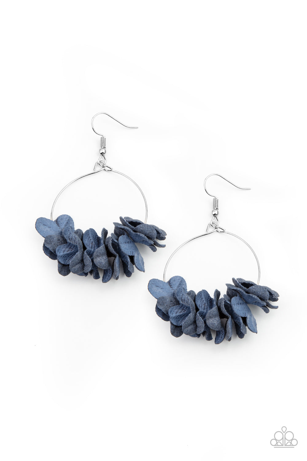 Paparazzi Accessories - Flirty Florets - Blue Earring