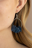 Paparazzi Accessories - Flirty Florets - Blue Earring