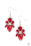 Paparazzi Accessories - Stunning Starlet - Red Earring
