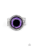 Paparazzi Accessories - Crown Culture - Purple Ring