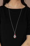 Paparazzi Accessories - Pop Goes the Perennial - Pink Necklace