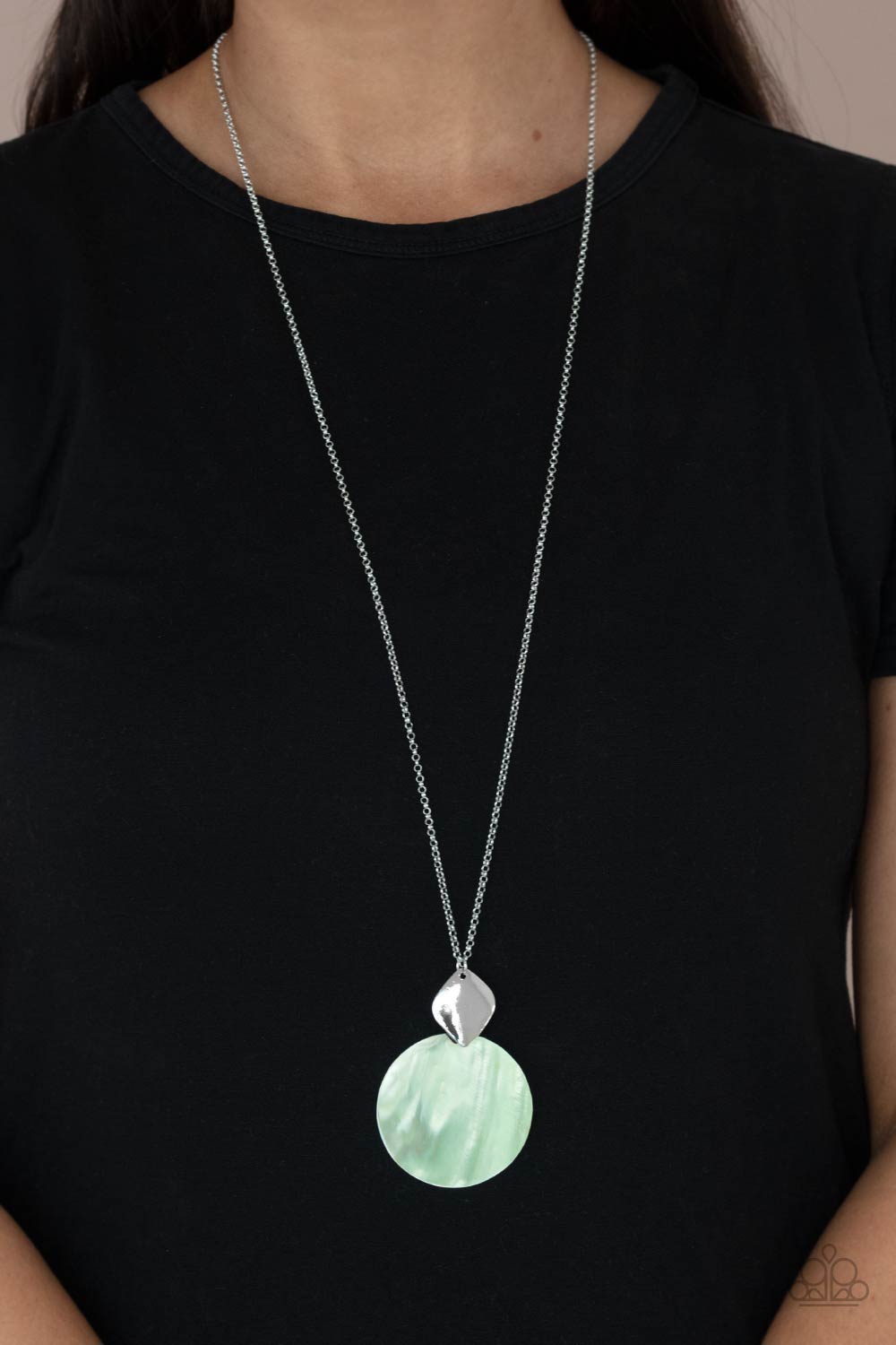 Paparazzi Accessories - Tidal Tease - Green Necklace