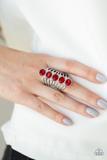 BLING Your Heart Out - Red - Paparazzi Accessories - Pretty Girl Jewels