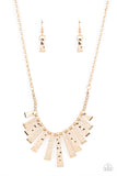 Paparazzi Accessories - The MANE Course - Gold Necklace