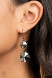 Paparazzi Accessories - Sizzling Showcase - Black Earring