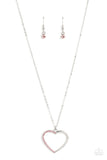 Paparazzi Accessories - Love to Sparkle - Pink Necklace