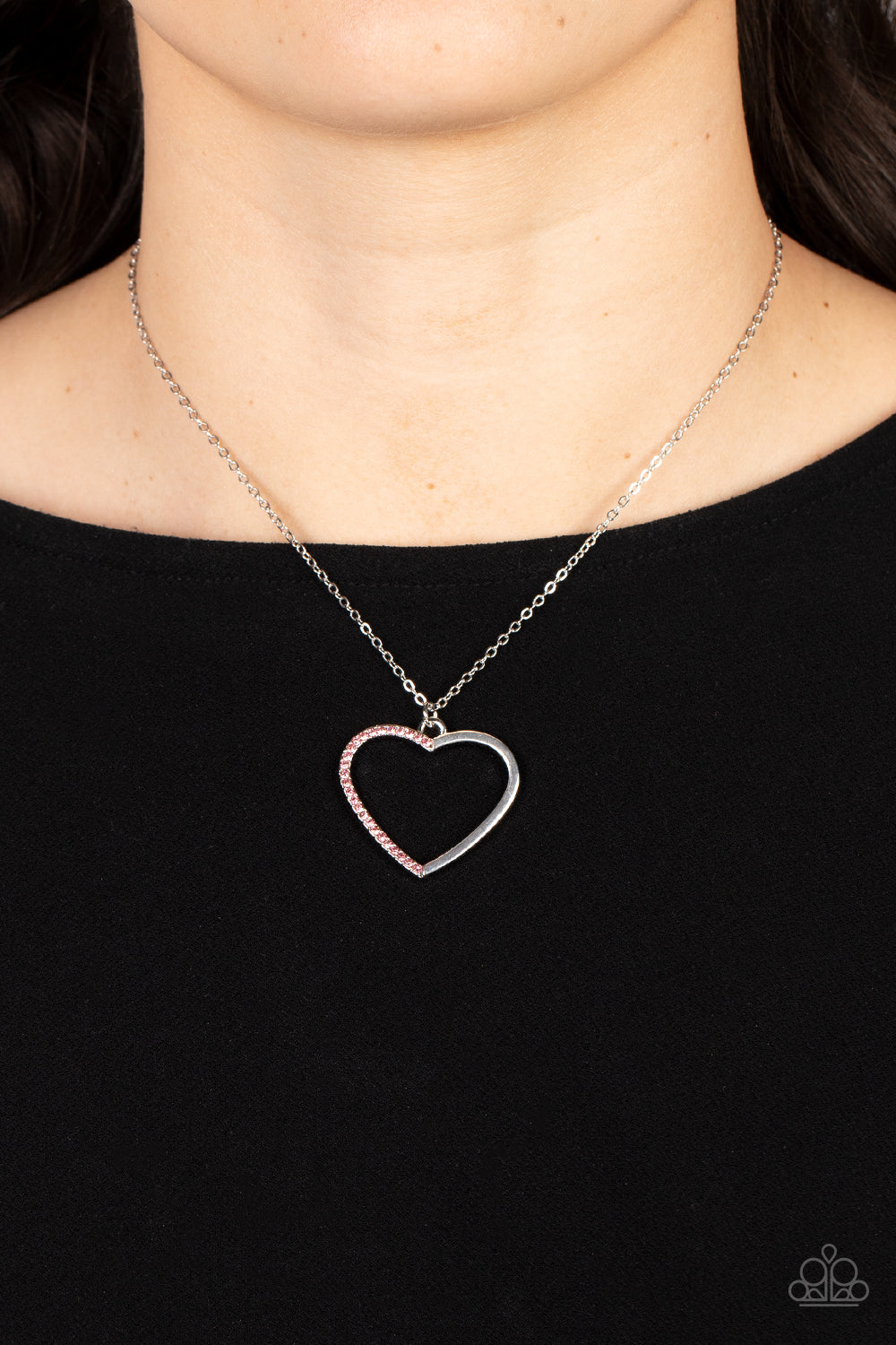 Paparazzi Accessories - Love to Sparkle - Pink Necklace