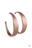 HOOP and Holler - Copper - Paparazzi Accessories